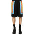 Versace Barocco Goddess Night Print Shorts